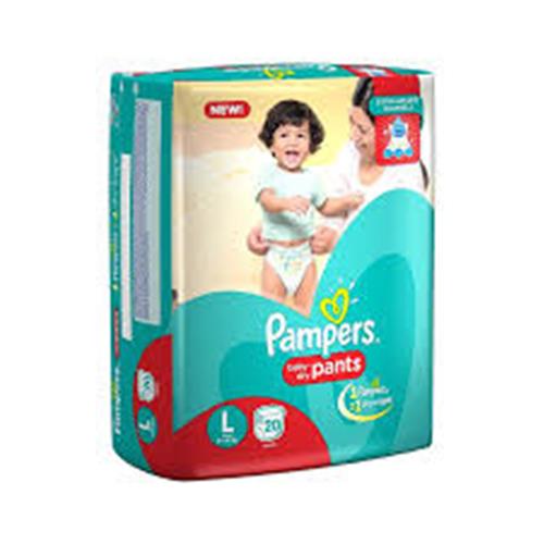 PAMPERS BABY PANTS L(9-14Kg) 24N